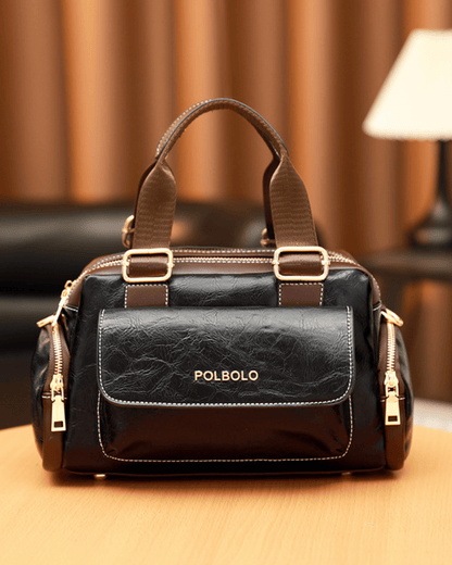 Polbolo Vintage Multi Bölmeli Çanta | Geniş ve Fonksiyonel Tasarım