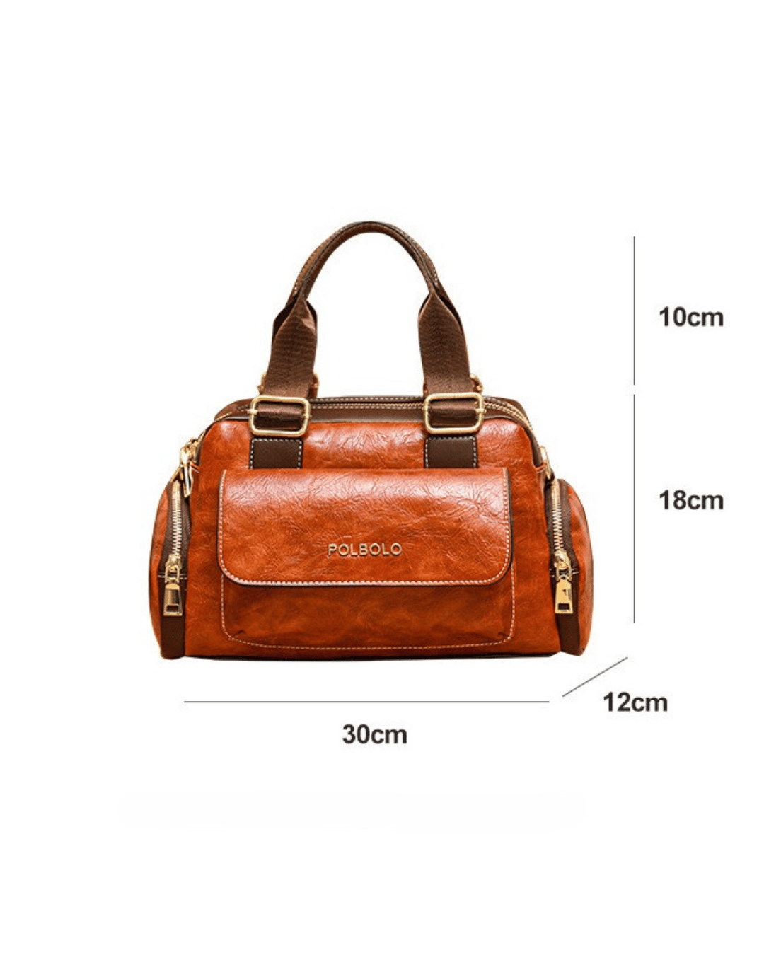 Polbolo Vintage Multi Bölmeli Çanta | Geniş ve Fonksiyonel Tasarım