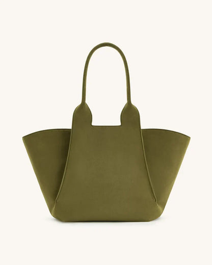 JW PEI Cara Faux Suede Tote Bag | Premium & Geniş Tasarım