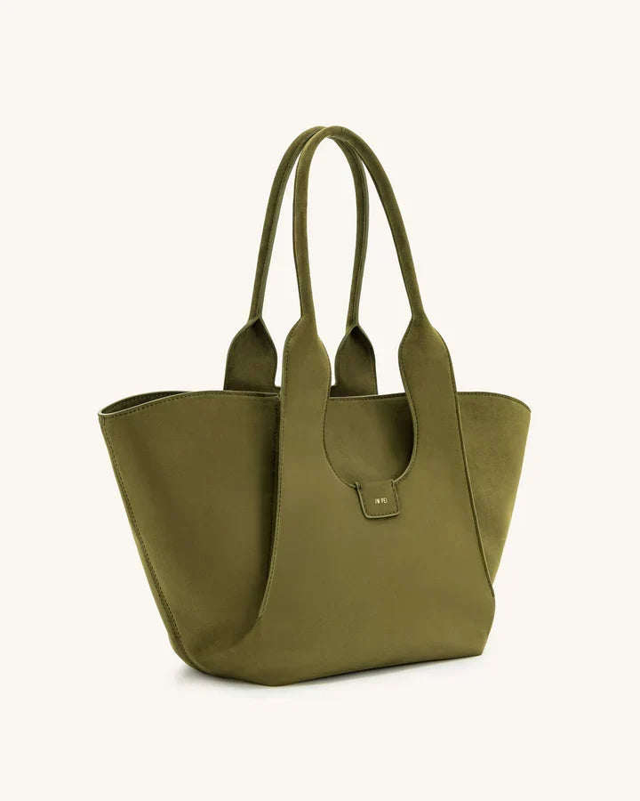 JW PEI Cara Faux Suede Tote Bag | Premium & Geniş Tasarım
