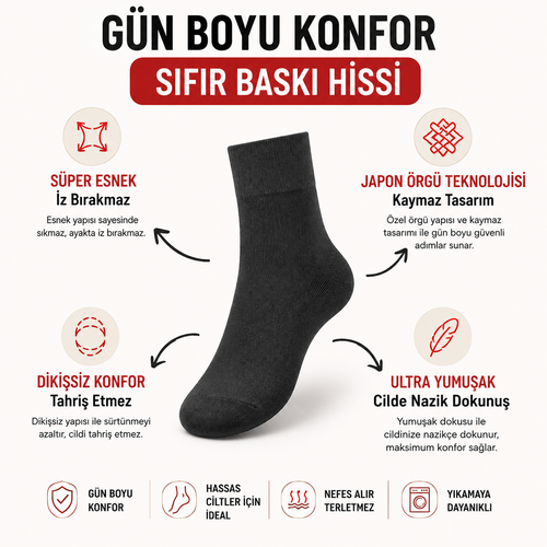 MagicStretch Bilek Çorabı – Tek Beden