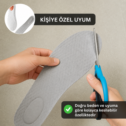 Comfort+ Topuk Destekli Ergonomik Tabanlık