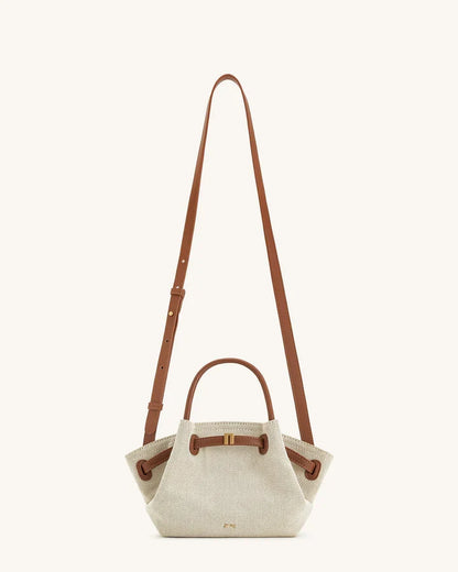 JW PEI Hana Mini Tote Brown Bag | Zarif & Geniş Tasarım