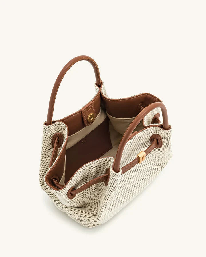 JW PEI Hana Mini Tote Brown Bag | Zarif & Geniş Tasarım