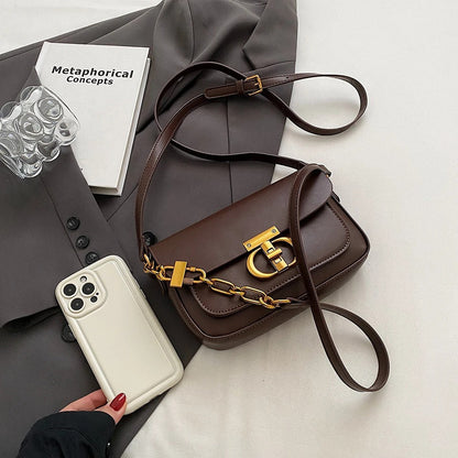 Lüks Crossbody Deri Çanta | Şık Zamansız Tasarım