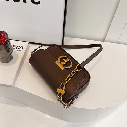 Lüks Crossbody Deri Çanta | Şık Zamansız Tasarım
