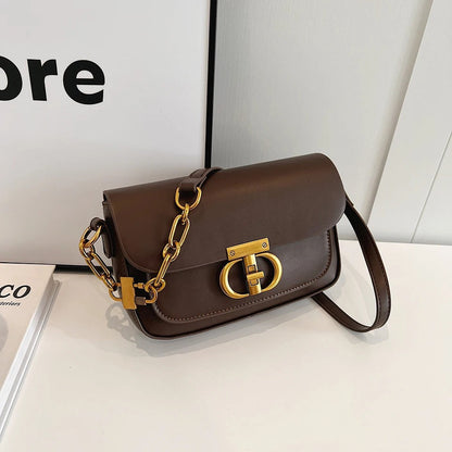 Lüks Crossbody Deri Çanta | Şık Zamansız Tasarım