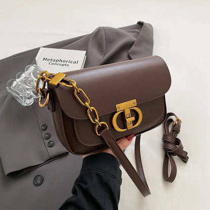 Lüks Crossbody Deri Çanta | Şık Zamansız Tasarım